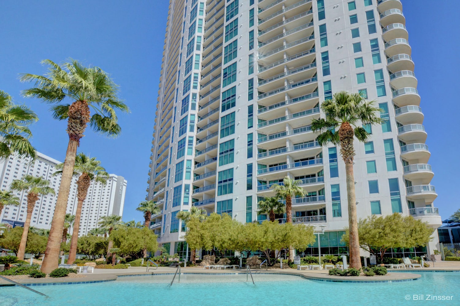 Twin Towers & Pool Deck