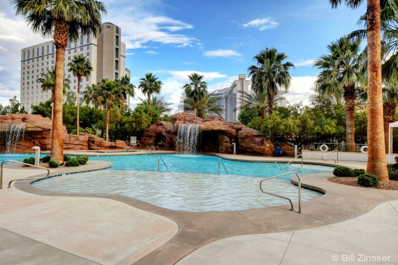 Resort-Style Pool & Waterfall